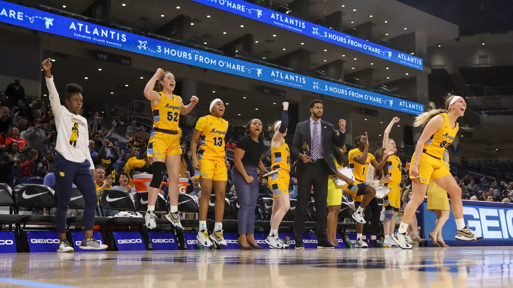 Marquette Women’s Basketball vs. Villanova in the 2020 BIG EAST Tournament