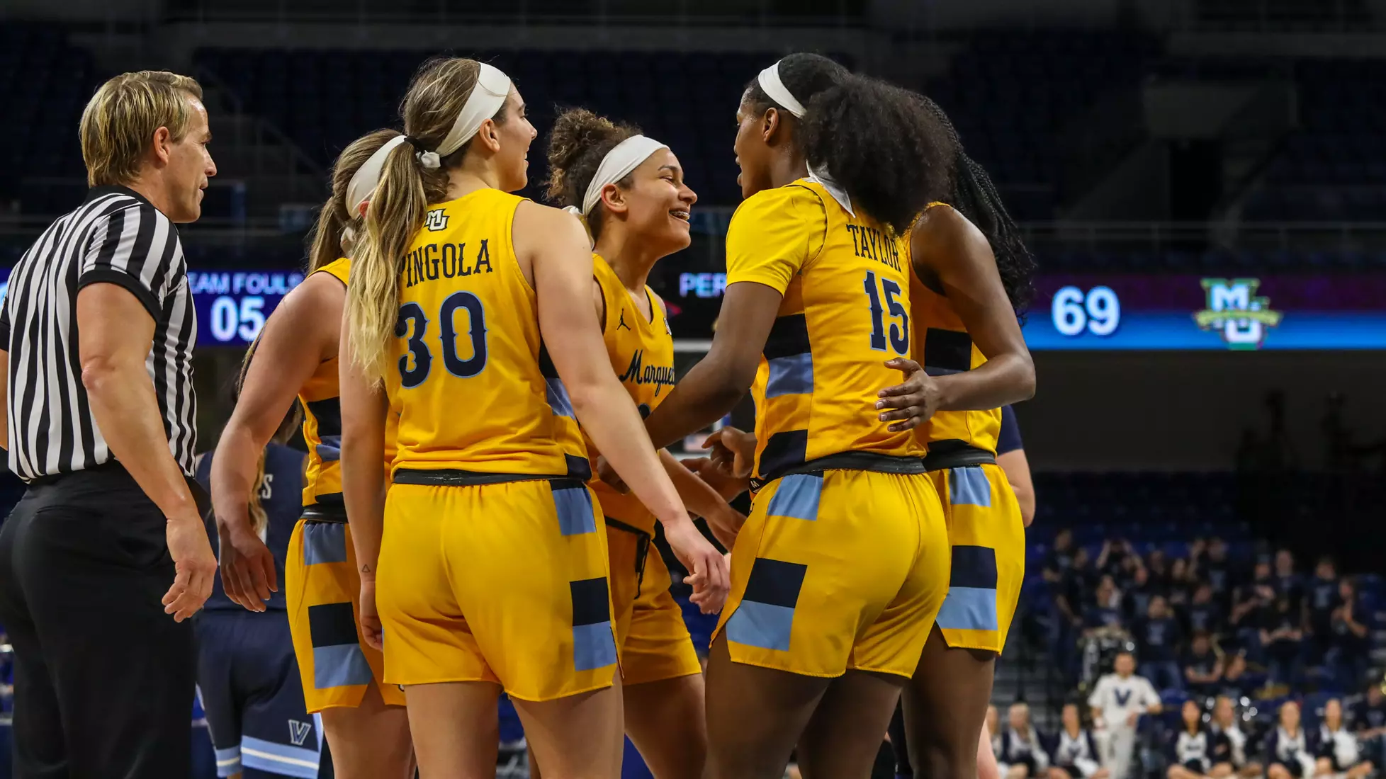 Marquette Women's Basketball vs. Villanova in the 2020 BIG EAST Tournament