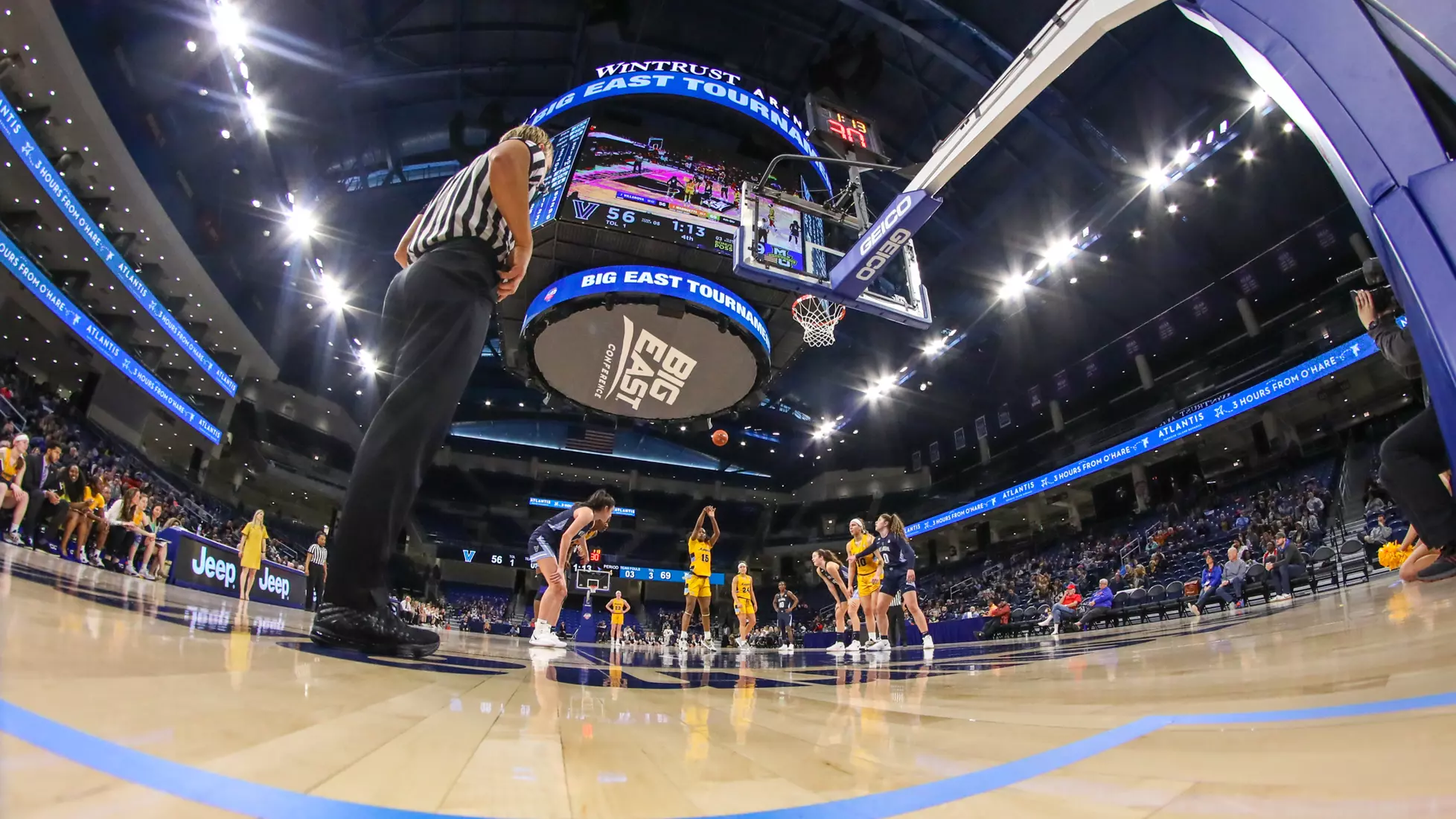 Marquette Women's Basketball vs. Villanova in the 2020 BIG EAST Tournament
