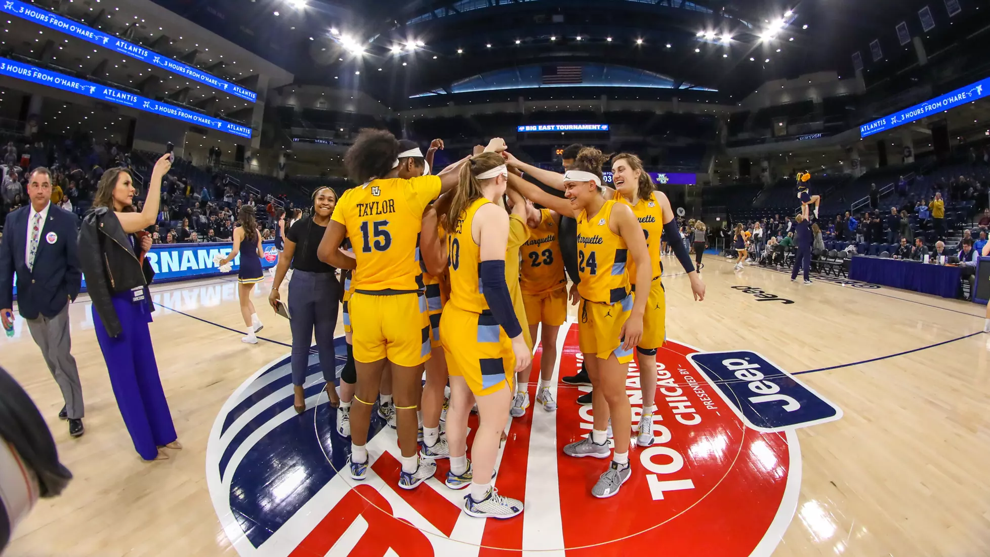 Marquette Women's Basketball vs. Villanova in the 2020 BIG EAST Tournament
