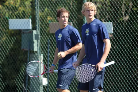 Sophomore David Packowitz and junior Logon Collins.