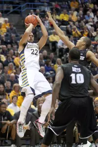 Senior Trent Lockett matched a MU high with 13 points on Saturday.