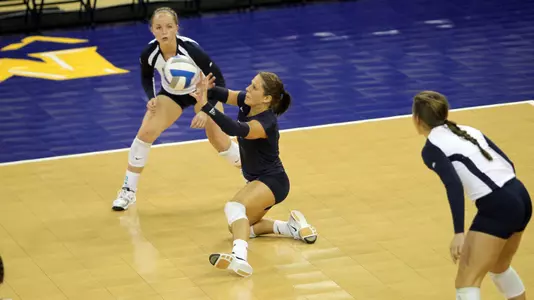 Illinois-native Julie Jeziorowski had a match-high 23 digs in Marquette and DePaul's last meeting on Sept. 28 in Chicago.