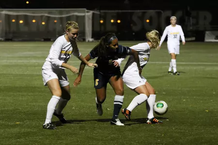 Shalese Miller recorded her first collegiate goal