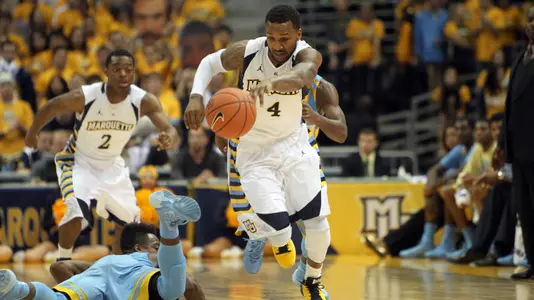 Junior guard Todd Mayo had 20 points in the season opener.