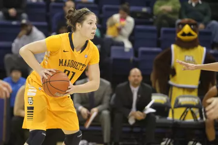 Katherine Plouffe earns her first conference honor this season