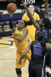 Katie Young records double-double in loss to No. 2 Duke