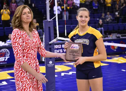 Elizabeth Koberstein earned all-tournament honors last season.
