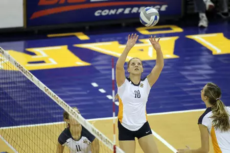 Elizabeth Koberstein is the first Marquette player to earn conference player of the year honors.