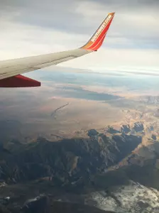 We got to fly over some incredible scenery!