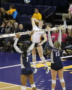 Autumn Bailey landed 12 kills without an error.