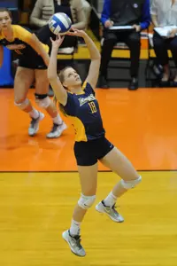 Koberstein joins former teammate Danielle Carlson as Academic All-America honorees (photo: Cary Frye).