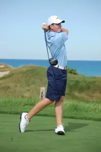 Nick Nelson posted an impressive 3-0 win over Cleveland State's Michael Klaric III to wrap up play at The Match Play Tuesday