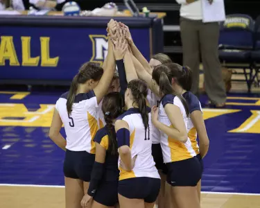 MU women's volleyball team celebrated a successful 2012 campaign