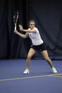 Erin Gebes won the lone point for MU on Friday