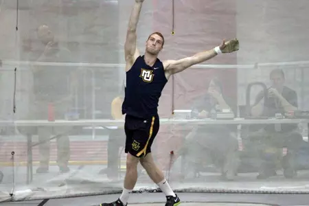 William Koeck almost set the Marquette men's hammer throw record Thursday afternoon.