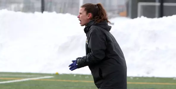 Marquette assistant coach Courtney Tamasitis and Marquette will hold a moment of silence in memory of the Seton Hill women's lacrosse tragedy.