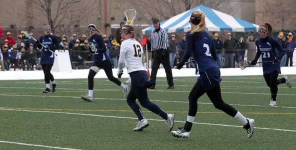 Claire Costanza added to her team-leading point total with a goal and two assists.