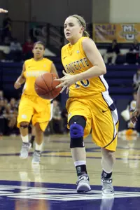 Brooklyn Pumroy was named to the BIG EAST All-Freshman Team.