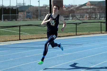 Freshman Anton Rice ran new 800-meter run PRs on Friday and Saturday.