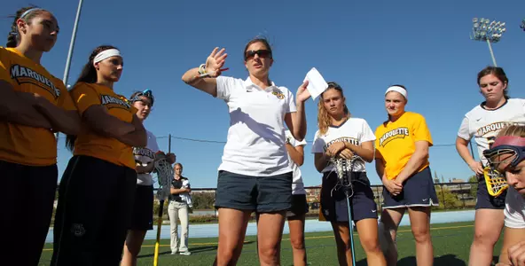 Head coach Meredith Black has pushed for support of the Pancreatic Cancer Action Network.