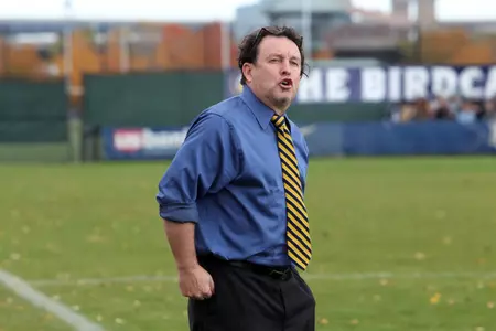 Marquette head men's soccer coach Louis Bennett