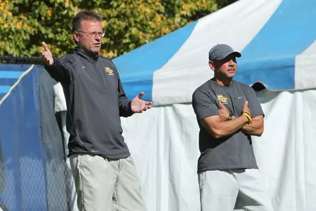 Head coach Markus Roeders begins his 18th season at the helm of the Golden Eagles