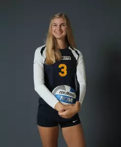 Barber is competing for playing time at outside hitter, but also has experience on the right.