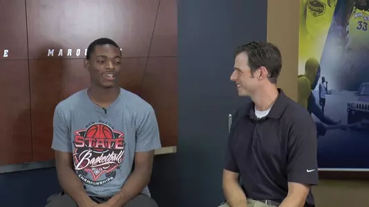 Freshman John Dawson adds depth at the guard position.