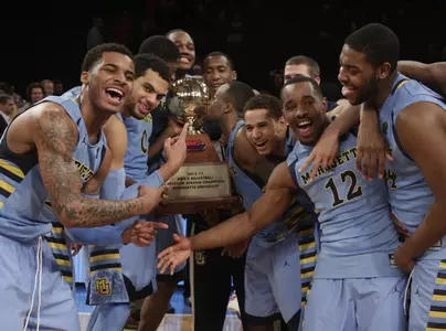 MU's last trip to MSG resulted in a share of the BIG EAST title.
