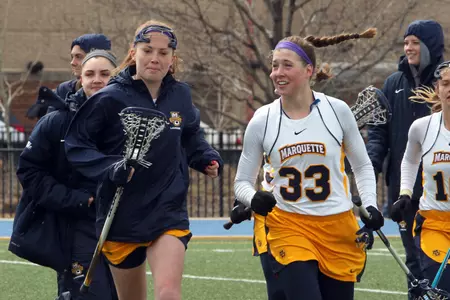 Abigail Esch will welcome Grand Valley State of her native western Michigan to Valley Fields on Sept. 29.