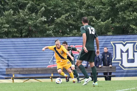 Louis Bennett II is one of three freshmen leading the Golden Eagles in points through the team's first six matches.