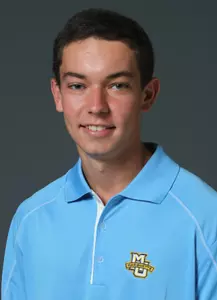 Freshman Henry Klongland shot a second-round 66, one stroke off the Knollwood Club course record Sunday
