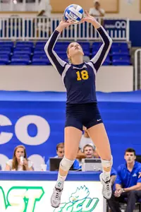 Koberstein led a prolific offensive attack in the BIG EAST opener at DePaul.