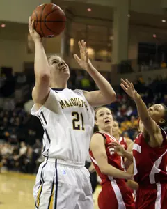 Senior Katherine Plouffe is the BIG EAST's leading scorer