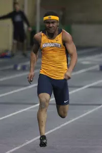 Glenn Lawrence Jr. will run in the 60- and 300-meter dashes as well as possibly the 4x400-meter relay.