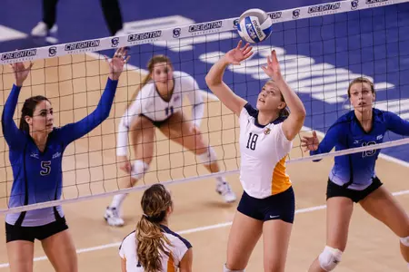 Koberstein ended her senior season third in NCAA Division I in assists per set.