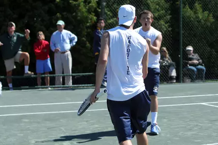Dan Mamalat and Vukasin Teofanvic picked up a win at No. 1 doubles.