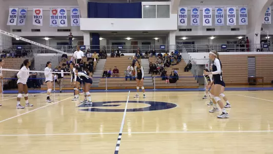 Marquette has taken the last 14 sets from the Hoyas.