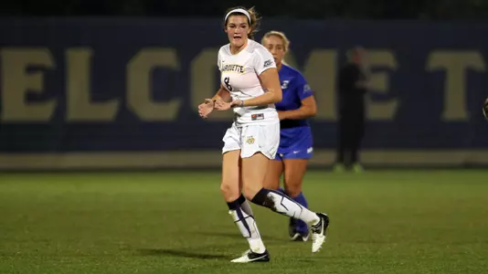 Meegan Johnston recorded an assist on Thursday night