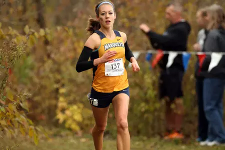 Then-freshman Brittney Feivor was MU's No. 2 runner at last year's conference meet in 27th-place overall.