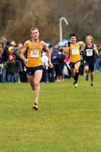 Redshirt junior Blake Lawson will lead the men's contingent on Friday.