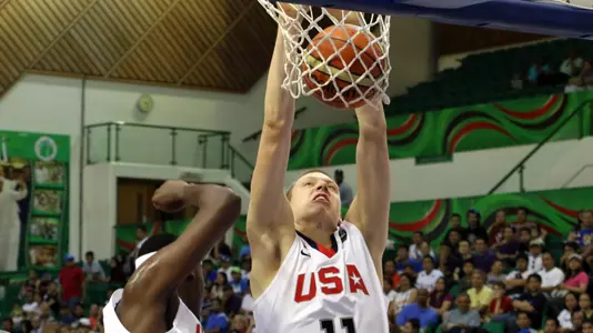 Henry Ellenson won a gold medal competing for USA Basketball this past summer.