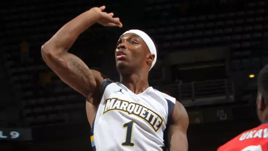 Juan Anderson and Duane Wilson (pictured), led MU with 20 and 18 points, respectively.
