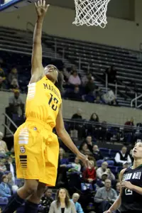 Kenisha Bell scored a career high 21 points in MU's victory over Milwaukee