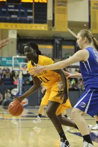 Apiew Ojulu totaled a team-high13 points on Saturday