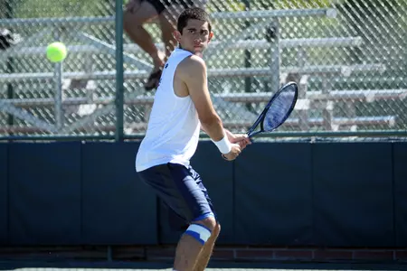 Junior Cameron Tehrani accounted for two wins Friday night.