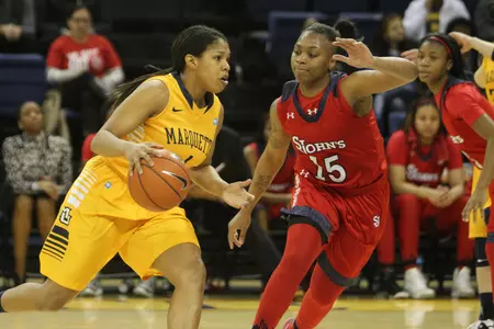 Arlesia Morse scored her 1,000th career point on Tuesday