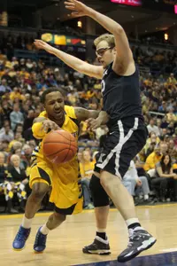 Junior Todd Mayo is third on the team in scoring (9.7 ppg.)