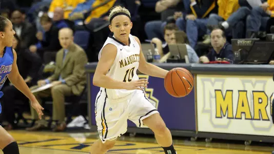 Sophomore guard Brooklyn Pumroy hit 5-of-6 free throws in the final 30 seconds to seal the victory.